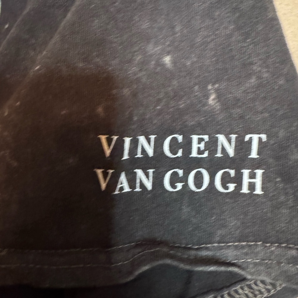 Women Large “faded” black box cropped Graphic T-Shirt by IML - Picture 2 of 7